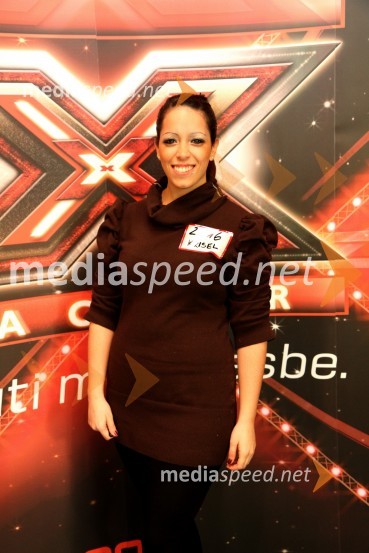 Krisel Božič, udeleženka avdicijeX Factor, predizbor v Portorožu