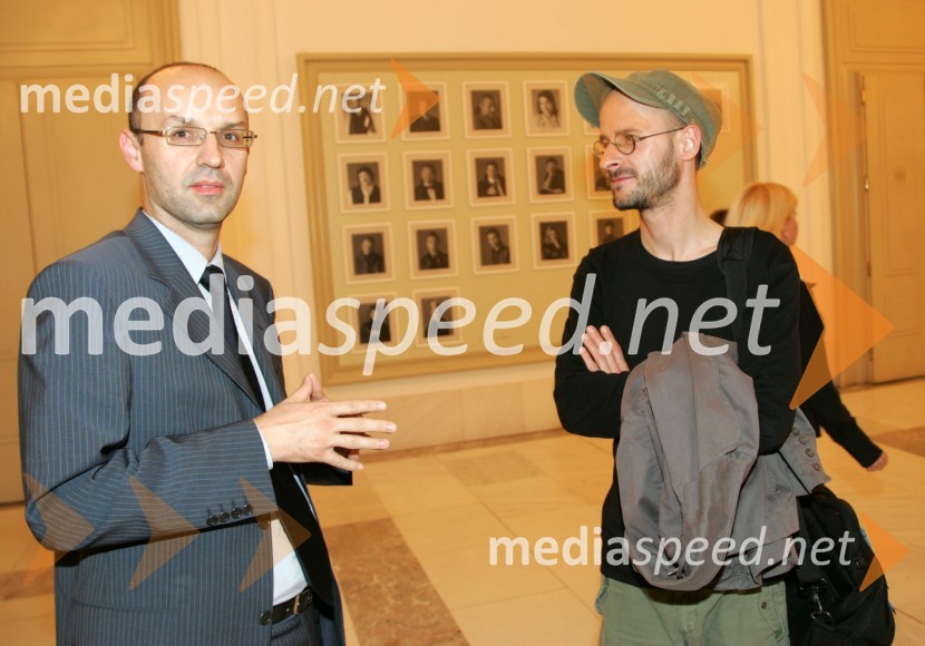 Tomaž Ranc, glavni in odgovorni urednik Večera in Rok ..., ocenjevalec predstavBorštnikovo srečanje, otvoritev