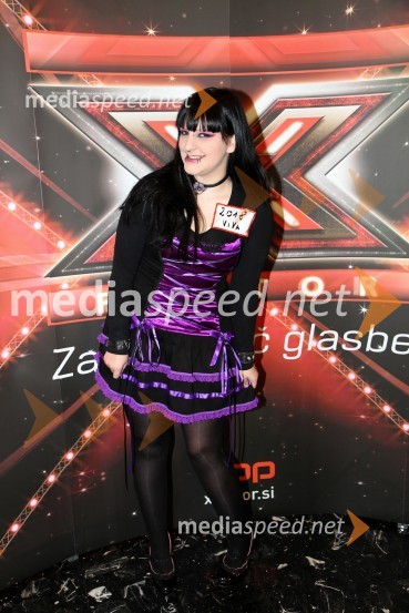 Viva Gantar, udeleženka avdicijeX Factor, predizbor v Portorožu