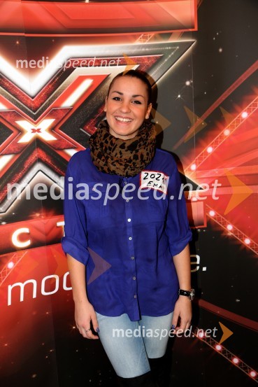 Ema Sladič, udeleženka avdicijeX Factor, predizbor v Portorožu