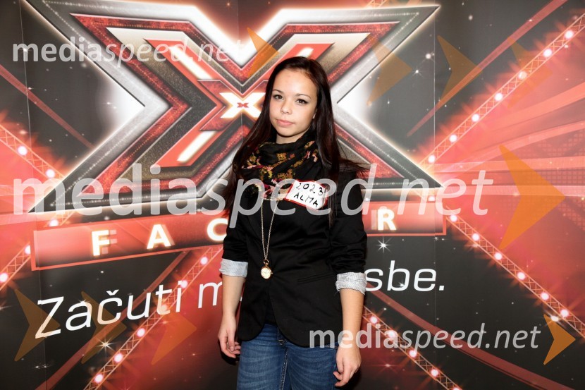 Alma Tahirovič, udeleženka avdicijeX Factor, predizbor v Portorožu