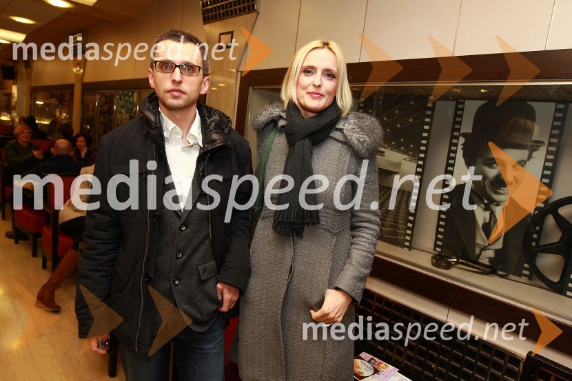	Aleš Pavlin, producent in Irena Pavčič, direktorica PR oddelka PublicisIzlet, slavnostna premiera filma