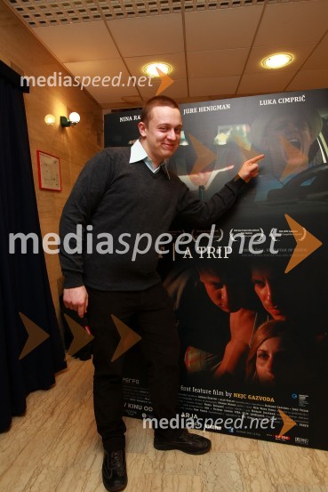 Luka Cimprič, igralecIzlet, slavnostna premiera filma