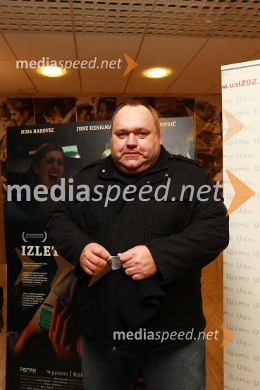 Primož Petkovšek, igralecIzlet, slavnostna premiera filma