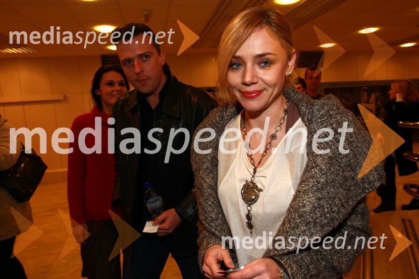 Katarina Čas, igralkaIzlet, slavnostna premiera filma
