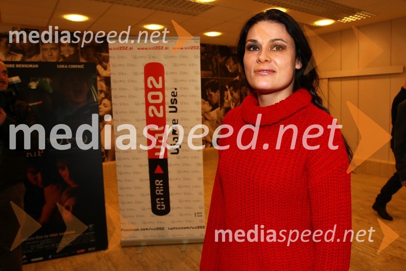 	Pia Zemljič, igralkaIzlet, slavnostna premiera filma
