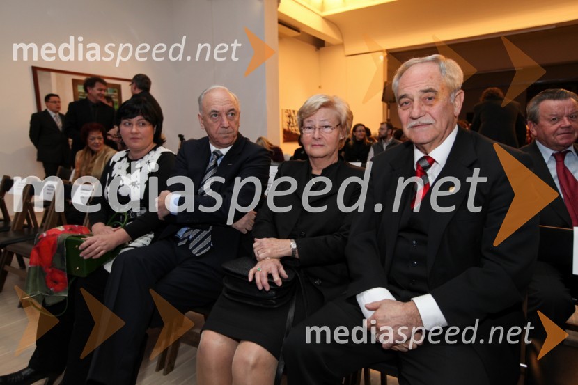 ..., Janez Ujčič, podžupan Mestne občine Maribor, Alojzija Čas Moge, odvetnica in soprog Rudi Moge, nekdanji poslanecEPK Maribor 2012: Otvoritev EPK v Slovenj Gradcu