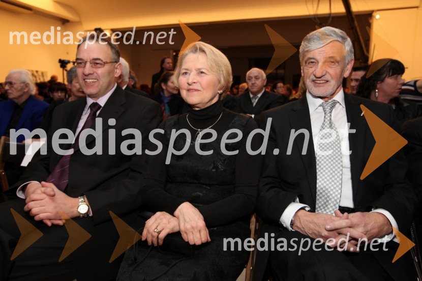 Marijan Klemenc, državni svetnik, Martina Kolar ter Nikolaj R. Kolar, nadomestni župan Mestne občine Slovenj Gradec 	 
EPK Maribor 2012: Otvoritev EPK v Slovenj Gradcu