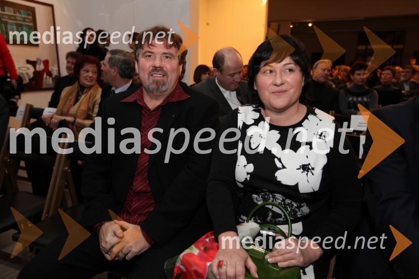 Dr. Štefan Čelan, župan občine Ptuj in ...EPK Maribor 2012: Otvoritev EPK v Slovenj Gradcu