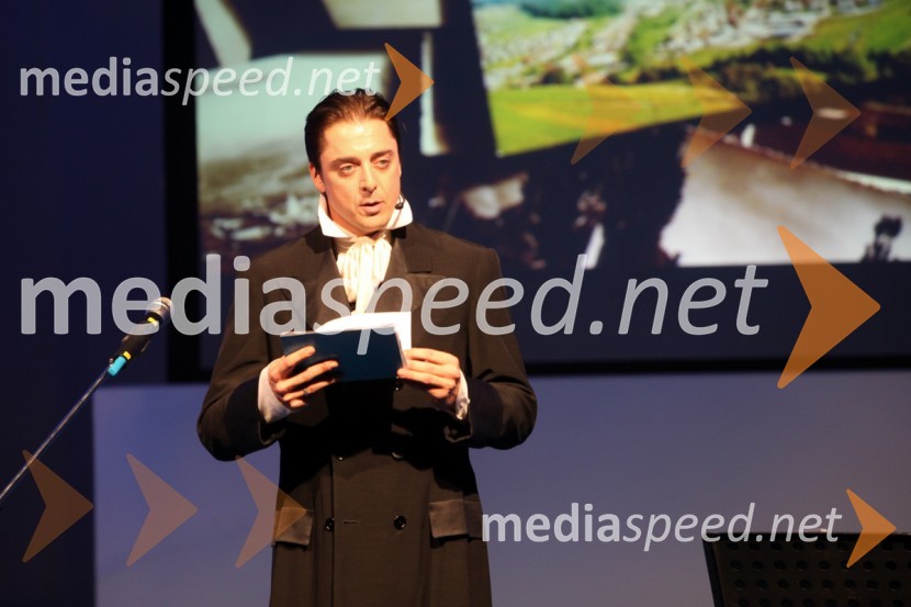 Igor Štamulak, povezovalec programaEPK Maribor 2012: Otvoritev EPK v Slovenj Gradcu