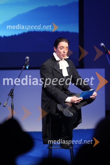 Igor Štamulak, povezovalec programaEPK Maribor 2012: Otvoritev EPK v Slovenj Gradcu