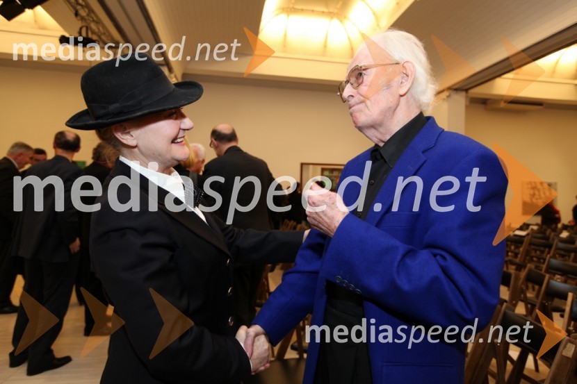 	Jerca Mrzel, igralka in Karel Pečko, akademski slikarEPK Maribor 2012: Otvoritev EPK v Slovenj Gradcu