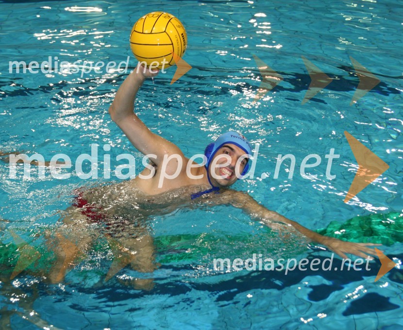 Bor Greiner, odgovorni urednik Radia CityVaterpolo, dobrodelna tekma Radia City