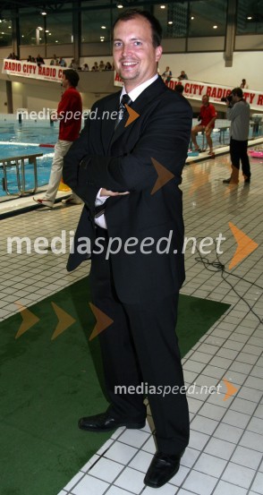 Boris Zemljič, novinarVaterpolo, dobrodelna tekma Radia City