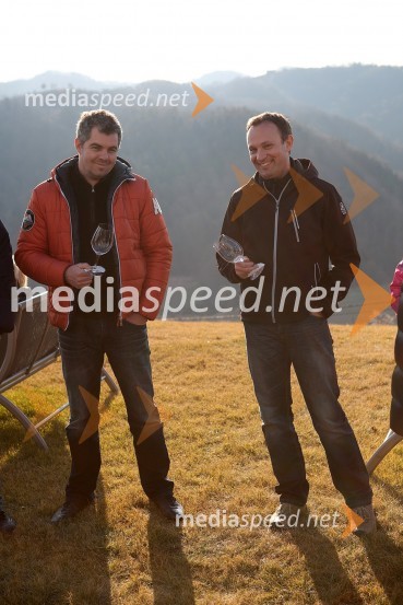 Uroš Mur in Igor Movrin10. Linina trgatev, vinogradništvo Doppler