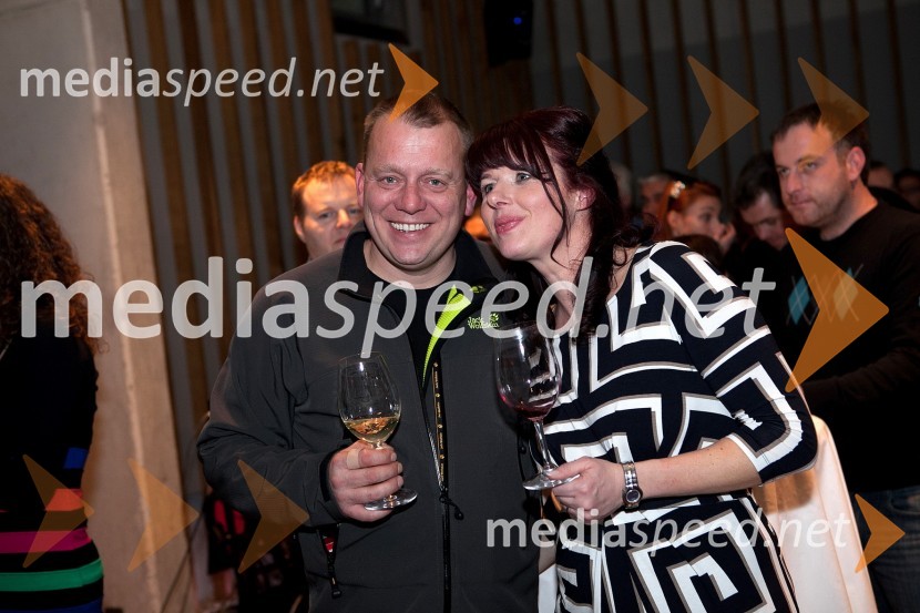 Boštjan Kopše in soproga Mihaela Krsnik Kopše, Hiša vina Doppler10. Linina trgatev, vinogradništvo Doppler