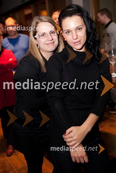 Mateja Žonta in Martina Zadravec, obe ACTIVAS10. Linina trgatev, vinogradništvo Doppler