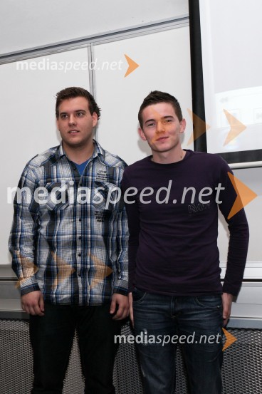 David Jesenko in Robi CvirnUniverza v Mariboru, predstavitve študentskih projektov