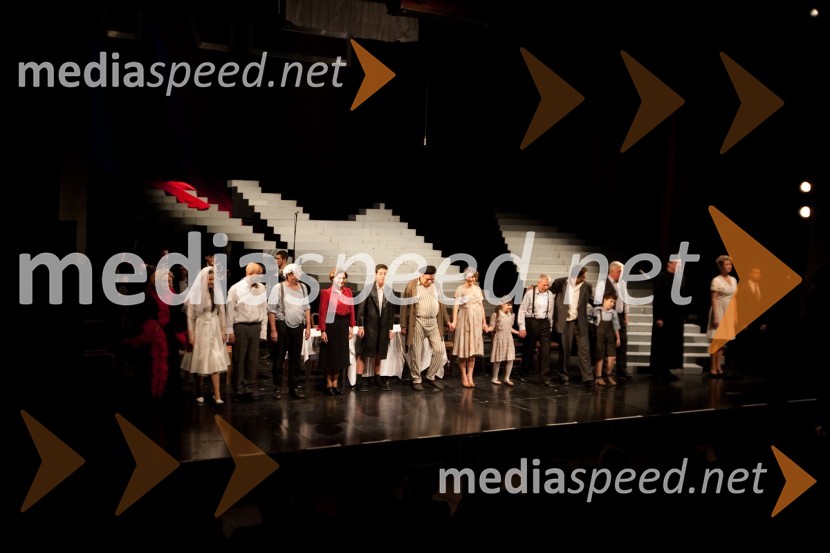 PriklonOče na službenem potovanju, premiera