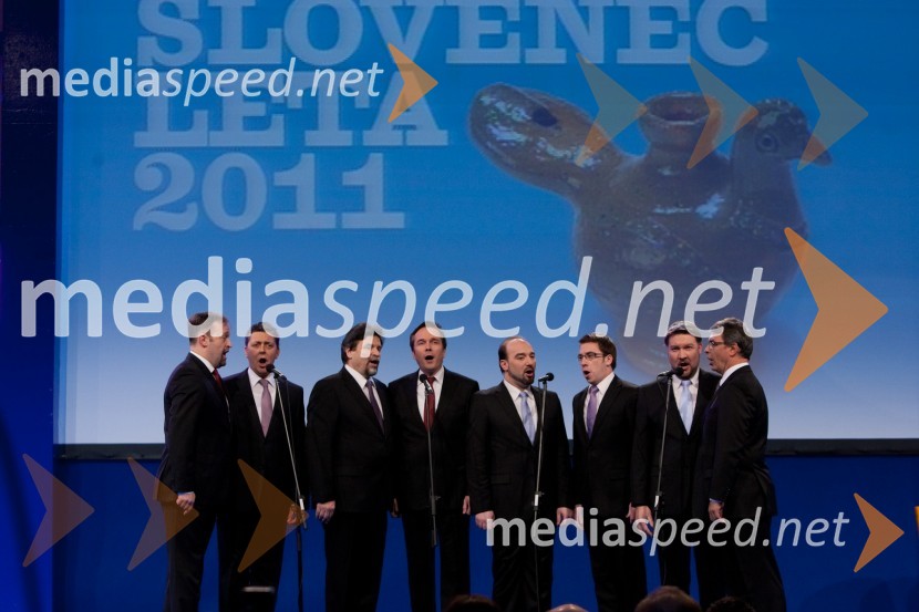 Slovenski oktetSlovenec leta 2011 je ... Jože Colarič