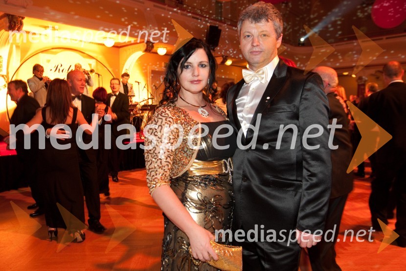Jure Bricman in Katja Jurgec Bricman, Porcelan Catbryur23. Veliki Rotarijski ples
