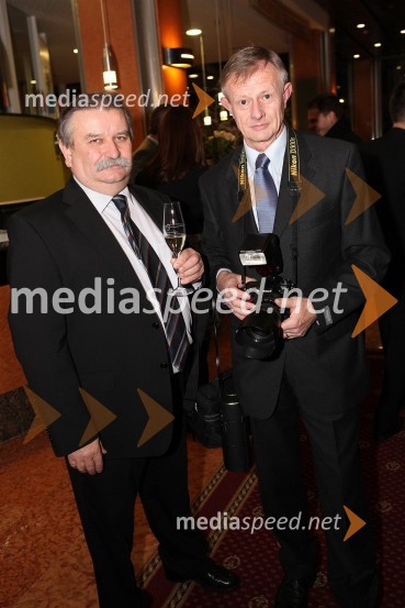 	Janez Rihtarič, župan občine Radenci in Dani Mauko, fotograf17. noč penine