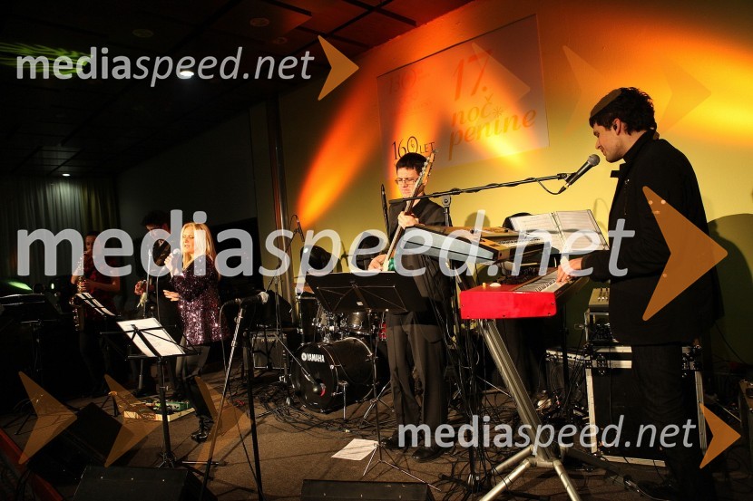 Nuša Derenda, pevka z bandom17. noč penine