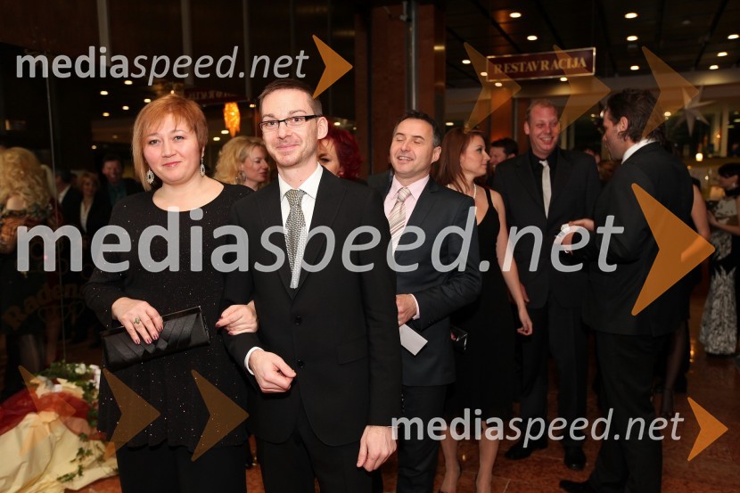 ... in Miha Veberič, vodja hotela Radin v Zdravilišču Radenci17. noč penine