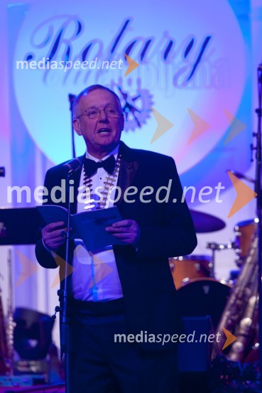 Franci Mugerle predsednik Rotary kluba Ljubljana23. Veliki Rotarijski ples