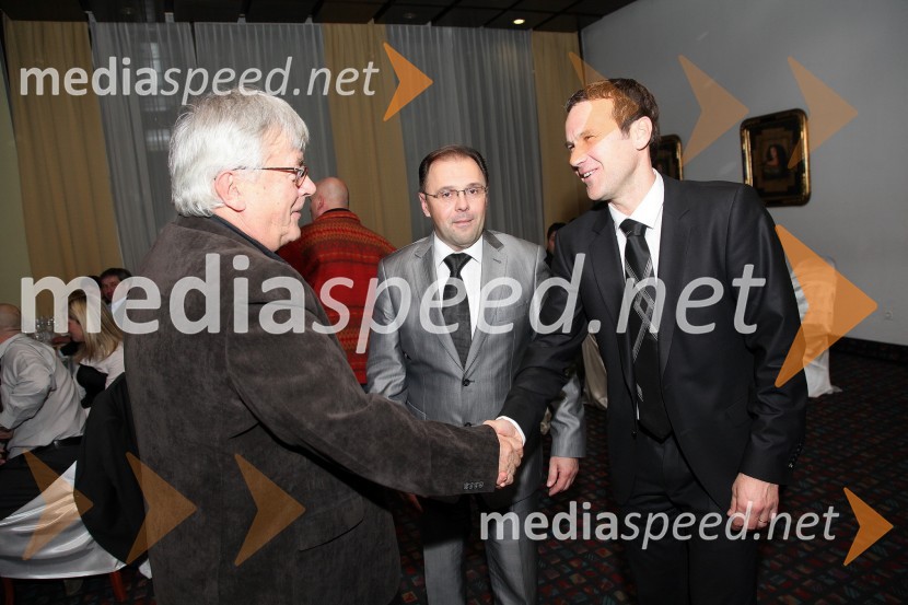 ..., mag. Mladen Kučiš, direktor Zdravilišča Radenci in Borut Cvetkovič, direktor podjetja Radgonske gorice17. noč penine