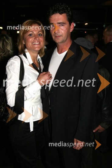 Jasmina Zagorac, žena Boštjana Zagoraca in Sašo Peče, poslanec SNSSrečanje županskih kandidatov, Samsara