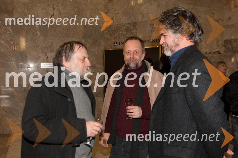 Zdravko Duša, Matej Bogataj, kritik in Srečko FišerStari ko zemlja, kakšnih petinštirideset, premiera v SNG Nova Gorica