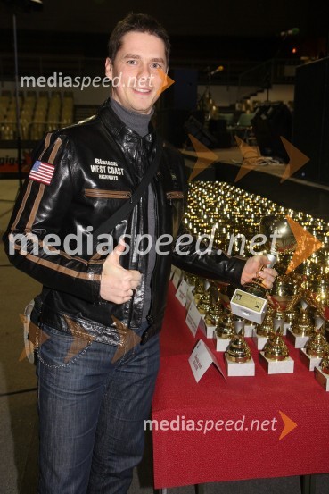 Boštjan Bračič, pevec in radijski moderatorŠportnik Maribora 2011