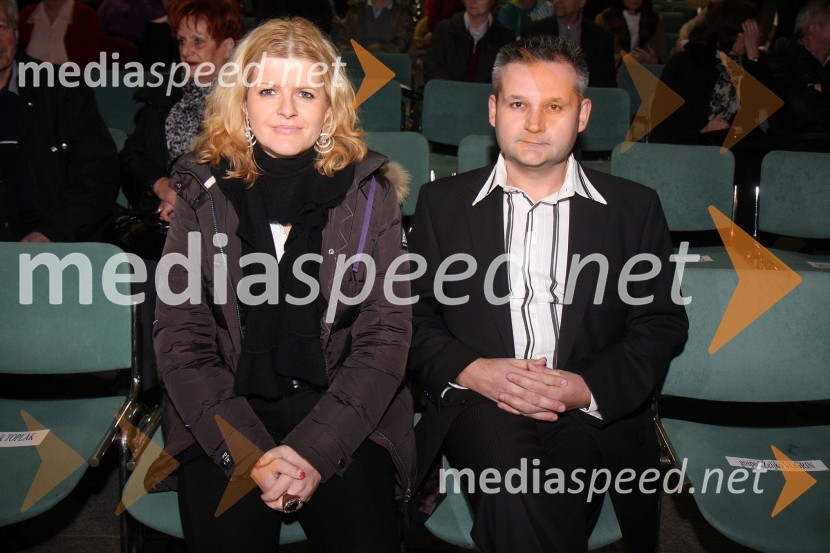 Milica Simonič Steiner, direktorica Mestne uprave Maribor in soprogŠportnik Maribora 2011