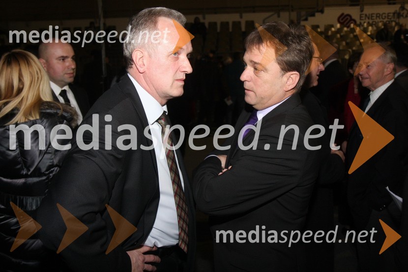 Anton Knez, direktor Športni objekti Maribor in Bojan Ban, direktor NK MariborŠportnik Maribora 2011