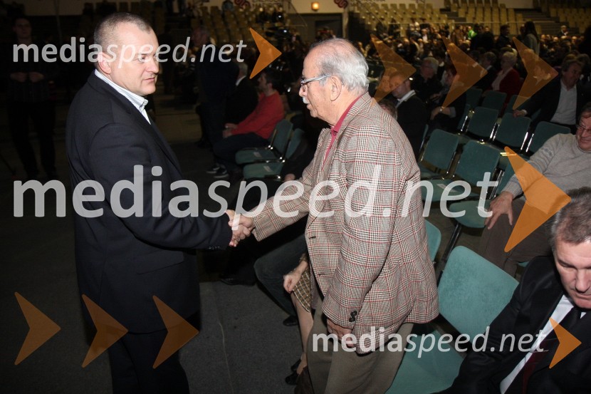Franc Kangler, župan MOM in ...Športnik Maribora 2011