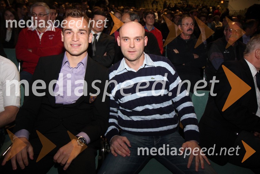 Dalibor Volaš, športnik Maribora 2011 in Marko Tkalec, tenisačŠportnik Maribora 2011