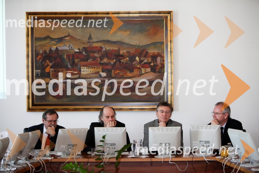 Prof. dr. Radovan Stanislav Pejovnik, rektor Univerze v Ljubljani, prof. dr. Dragan Marušič, rektor Univerze na Primorskem, prof. dr. Danijel Rebolj, rektor Univerze v Mariboru in prof. dr. Danilo Zavrtanik, rektor Univerze v Novi GoriciUniverza v Mariboru, Slovenska rektorska konferenca ter odkritje kipa dr. Antona Trstenjaka