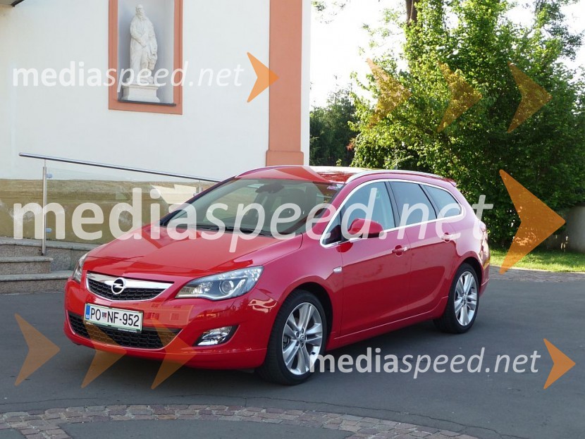 Opel Astra Sports Tourer 1.4 16V turbo sportOpel Astra Sports Tourer 1.4 16V turbo sport, mediaspeed test