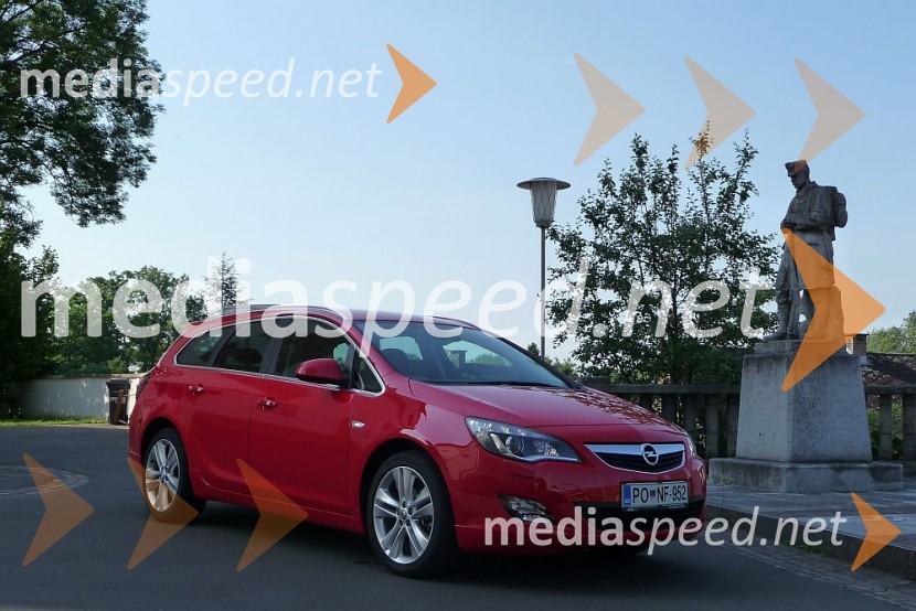 Opel Astra Sports Tourer 1.4 16V turbo sportOpel Astra Sports Tourer 1.4 16V turbo sport, mediaspeed test