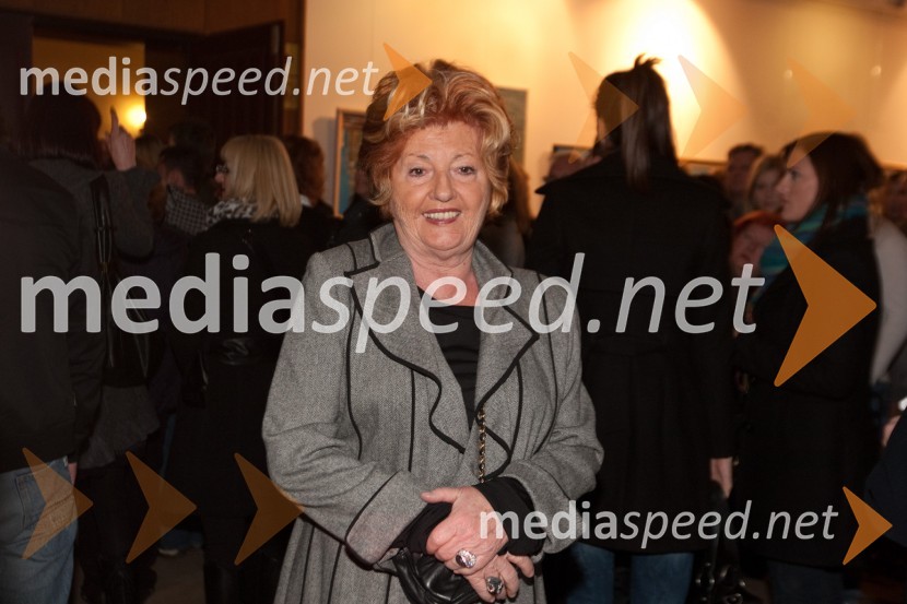 Bernarda Jeklin, nekdanja urednica JaneBalkanska špijonka, premiera predstave Špasteatra