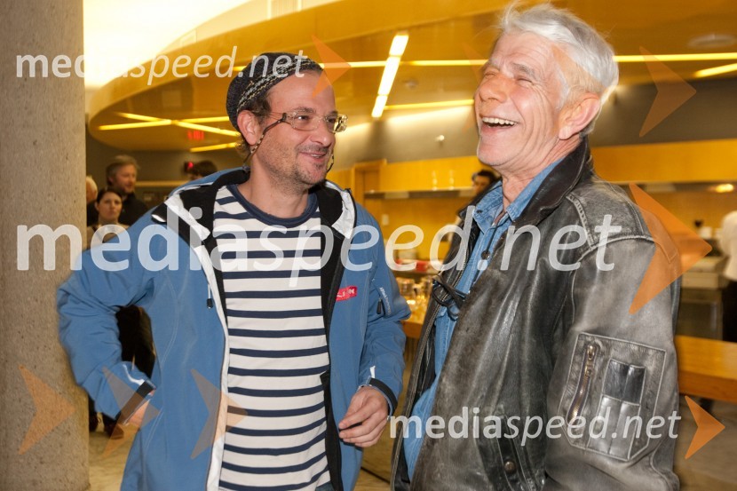 Miha Golob, režiser in Ivo Barišič, igralec24 ur, premiera v SNG Nova Gorica
