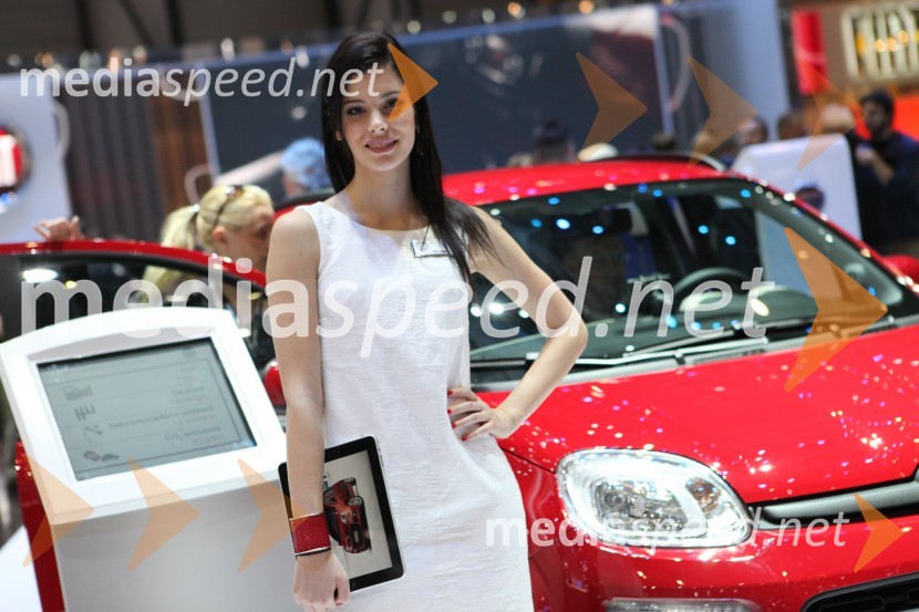 Avtomobilski salon Ženeva 2012, hostese