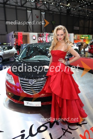 Avtomobilski salon Ženeva 2012, hostese