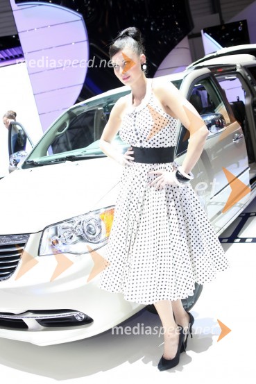 Avtomobilski salon Ženeva 2012, hostese