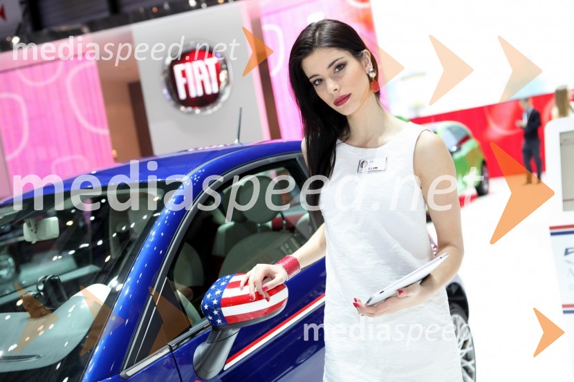 Avtomobilski salon Ženeva 2012, hostese