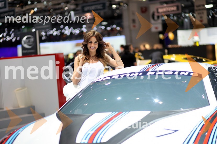 Avtomobilski salon Ženeva 2012, hostese