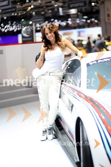 Avtomobilski salon Ženeva 2012, hostese