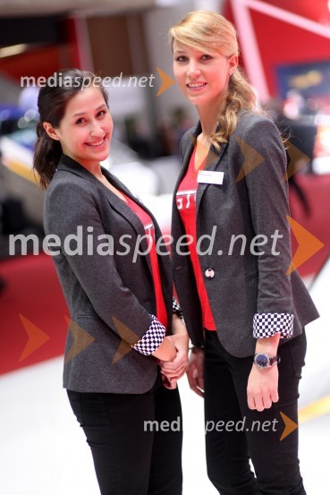 Avtomobilski salon Ženeva 2012, hostese