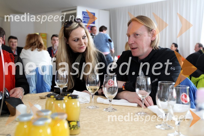 Mojca Grobelnik in Tomaž Pangeršič, Agencija Draftfcb Pan d.o.o.51. pokal Vitranc, veleslalom in VIP dogajanje